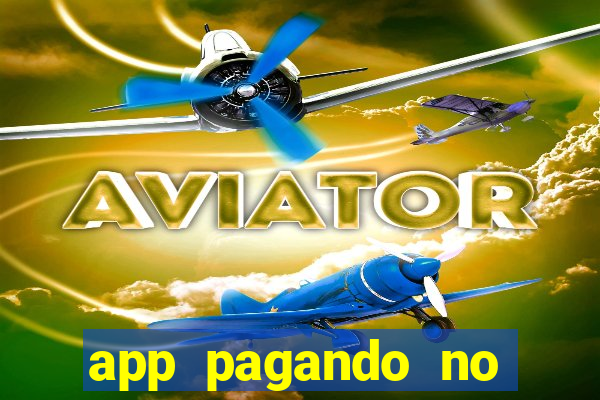 app pagando no cadastro via pix